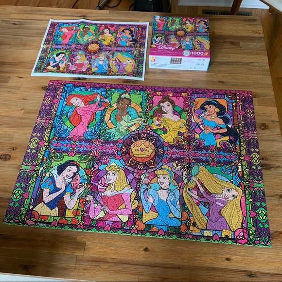Disney Other - Disney 1000 piece princess mosaic puzzle